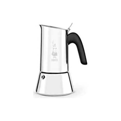 Cafetière italienne Bialetti Venus 10 tasses Argent et Noir