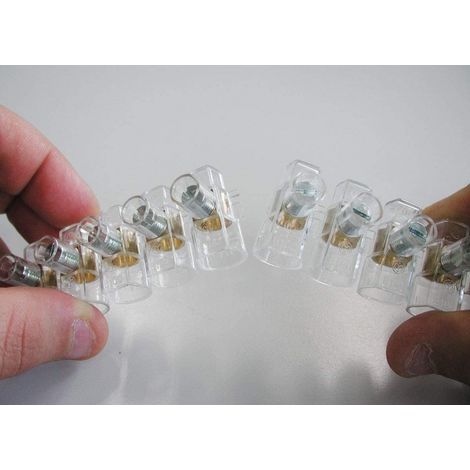 Cosses unipolaires Forbox pour câbles section 2,5mm², 10pcs IP20 FAEG - FG25025