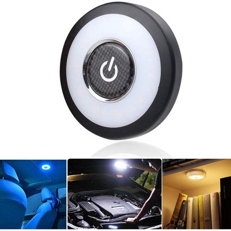 Lampe LED pour voiture - 1, Rechargeable USB intérieur coffre zone chargement applique murale magnétique - Auto (1/5)