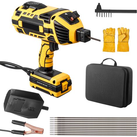 Mophorn Saldatrice ad Arco Portatile da 20 a 120 A con Regolazione della Corrente a 5 Livelli, Tecnologia Inverter IGBT, Saldatrice a Elettrodo con Funzione di Avvio Rapido