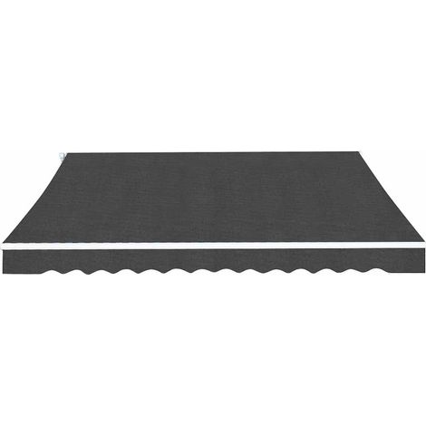 Maison Exclusive - Gelenkarmmarkise 350 cm Anthrazit