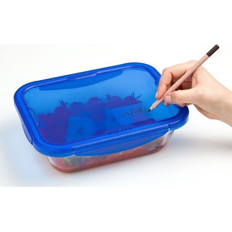 Set of 5 Lunch Boxes - PYREX - Cook & Go - Glass - Rectangular - Airtight Lid - 0.8 L (1/5)