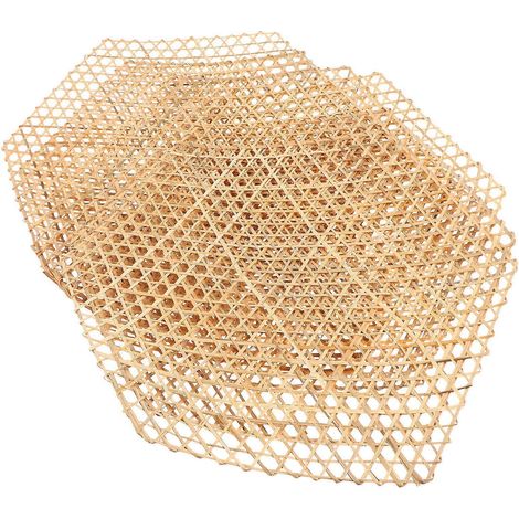 Lot de 6 dessous de plat décoratifs en bambou tressé à la main (1/5)