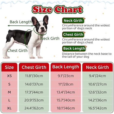 Christmas Dog Jumper, Dog Christmas Sweater, Knitted Jumper, Winter Clothes for Small and Medium Dogs, Red, S  Pull de Noël Motif Chaussette Chien, Pull Tricoté Doux, Vêtement d'hiver pour Chiens de P (1/4)