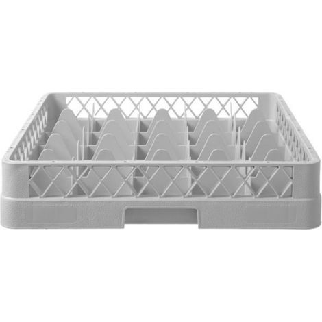 Casier À Verres - 25 Compartiments - Dimensions 500x500x104 mm - Pour Service Bar Et Restauration (1/2)