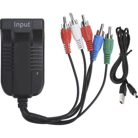Convertisseur HDMI vers YPbPr Z10AS avec Audio R/L et RGB, Plug & Play (1/5)