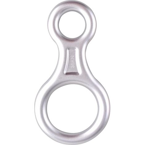 Descent Equipment Rappel Device 35kN Aluminum Descender Figure 8 Descender Climbing for Outdoor Recreation (1/5)