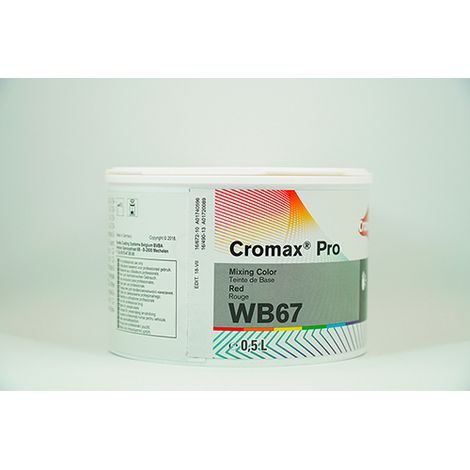 CROMAX PRO WB67 BASE OPACA RED LITRI 0,5