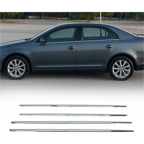 Garniture de Fenêtre pour VW Jetta Berline 2005-2010 Acier Inox 4Pcs (1/5)
