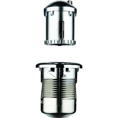 GROHE Druckknopfbetätigung 42812 m.Ros. Eco-Taste 40mm f.Eco-Set mattchrom/chrom, 42812PI0