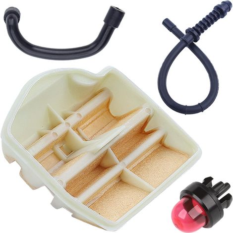 Filtre à air, pour Husqvarna 450, 445E, 450E, 450 Rancher, 450 E II, 450 II tronçonneuses, 544080801 503936601 544401901 577535101, Filtre à air (544080801), Purge d'air (503936601) (1/5)