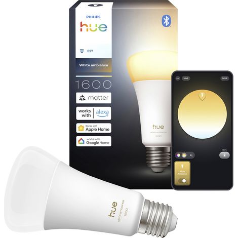 Philips LED-Leuchtmittel 929003855001 EEK: D (A - G) Hue White Amb. (1/5)