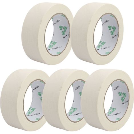 5 STÜCKE 35mm Breite Klebstoff Papier Malerei Schreibband Weiß 50 Mt Länge (aaf5cd6354295a848b425747 (1/3)