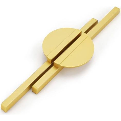 Set of 2 Kitchen Furniture Handles Center Distance 160mm Gold Furniture Handle Kitchen Furniture Handle Semicircle Kitchen Handles Gold Door Handle Drawer Handle (1/5)