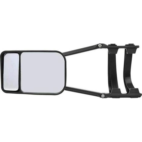 Ahlsen Rétroviseur à extension réglable pour voiture, camping-car, remorque, caravane, camping-car, double rétroviseur à clipser (2 pièce) (1/5)