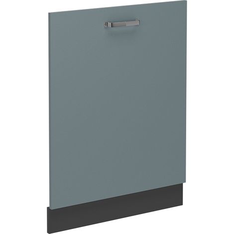 Panneau de lave-vaisselle R-Line, Bleu-gris, 60cm sans PT, Vicco