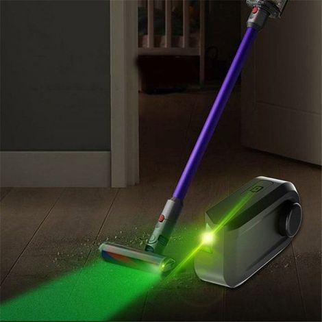 Lampe Anti-Poussière pour Aspirateur, Éclairage Dissimulé pour Poils D'Animaux,, Chiens, Poussière, Affichage USB, Lampe LED (1/5)