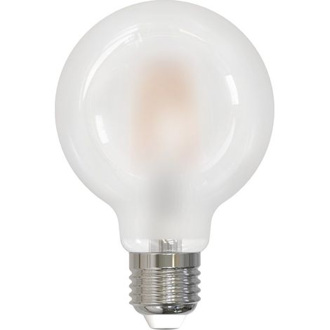 AMPOULE FILAMENT LED, E27, 470LM REMP. 40W, GLOBE, G80, MAT, BLANC CHD HAMA (1/4)