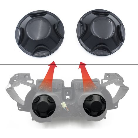 Compatible with the rear cover of the front headlight assembly of the Yamaha YZF-R1 (water and dust resistant) 2009-2014