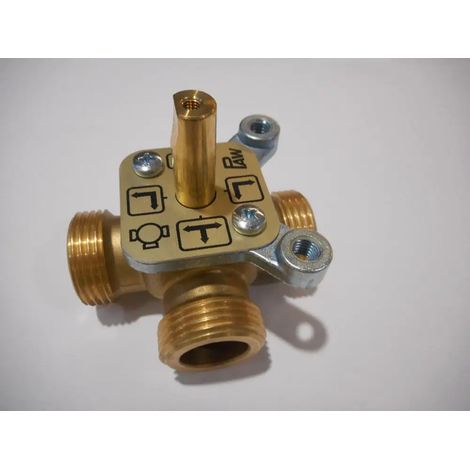 Remeha Vanne d'inversion DN 20, forme en T, 2x1 Ag, 300008140