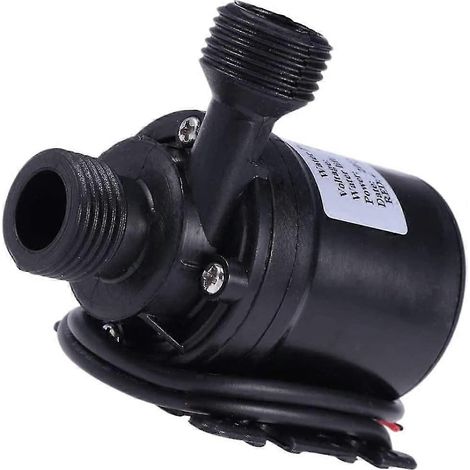 Bürstenlose Tauchwasserpumpe (800 l/h, 5 m) für 12-V-Gleichstrom-Wasserzirkulationssysteme – Hydraulikkomponenten – Hydraulikpumpe und -zylinder (1/5)