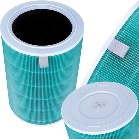 Ecleanfy - Filtre à air HEPA E12 RFID 293X200 – Charbon actif, antibactérien PM2.5 Pièce de rechange pour purificateur d'air Mi 3H, 2S (1/5)