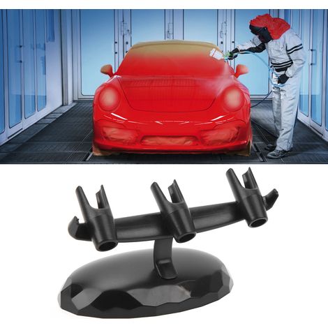 Der Kunststoff-Airbrush-Halter bietet Platz für 3 Universal-Airbrush-Stifte für die Autolackierung in Eigenregie (6100). (1/5)