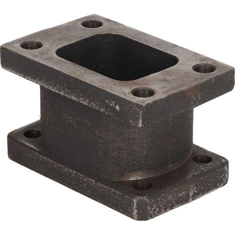 Adaptateur de collecteur T3 vers T3 en fonte pour turbocompresseur, compatible avec bride T3.