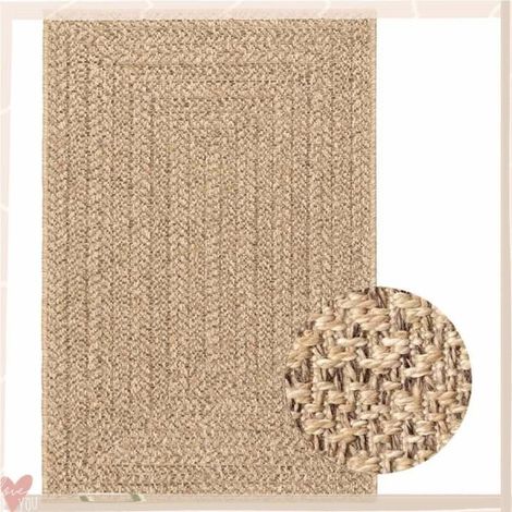 364831 Tapis 120x170 cm aspect jute intérieur et extérieur (1/5)