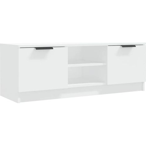 Maison Exclusive - TV-Schrank Weiß 102x35x36,5 cm Holzwerkstoff
