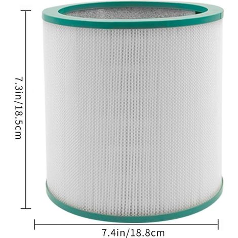 Filtres HEPA de rechange TP03 compatibles avec les purificateurs d'air Dyson Pure Cool Link TP02 TP03 AM11 BP01 TP01 (1/4)