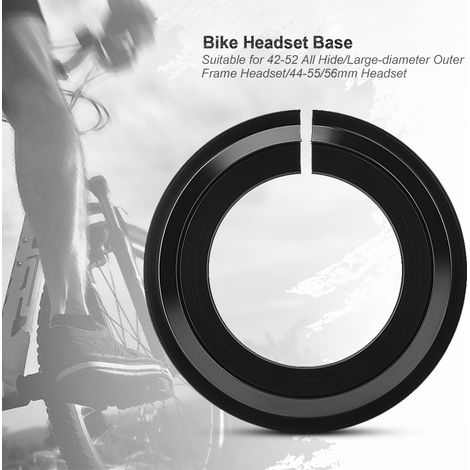 Base de jeu de direction RISK pour vélo de route et VTT, compatible avec les fourches à cône droit (base en D) (1/5)