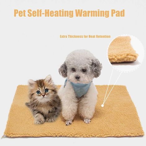 Maschinenwaschbares Hundebett, Tiefschlafmatratze, wendbar – maschinenwaschbare, wasserdichte Welpendecke – für kleine Hunde und Katzen – Haustierdecke (1/5)