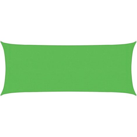 Voile d'ombrage - Toile solaire - Voile de parasol 160 g/m² Vert clair 2x5 m PEHD Chic-992748 (1/5)