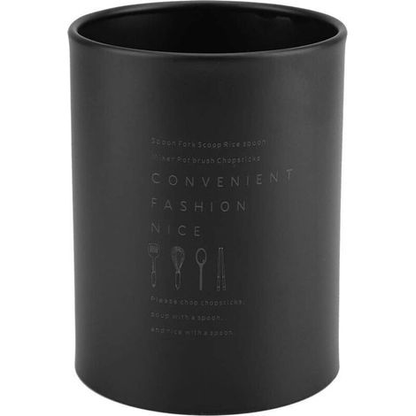 Soporte para utensilios de cocina Ulisem de acero inoxidable, organizador de almacenamiento para cucharas, tenedores y palillos. (1/4)