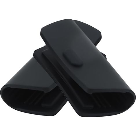 CCYKXA Lot de 2  Générique Housse de Poignée de Casserole en SiliconeProtège-Poignées Anti Brûlures  Manchon Isolant Antidérapant Prolongé de 8,5 cm pour Plat Four Cocotte Plateau Cuisson Poêle