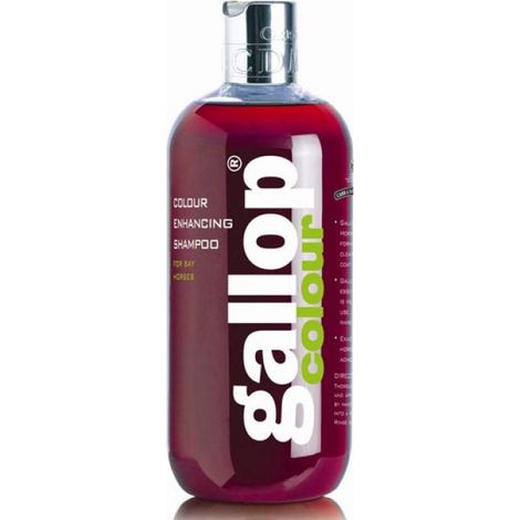 Gallop Shampoo verbessert die braune Fellfarbe Enhancing Colour Bay Horses 500 ml