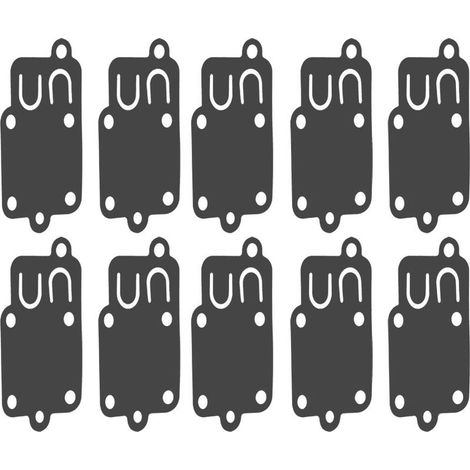 Joint de diaphragme de carburateur, 10 pièces, pour Briggs & Stratton 270026 272538 272538S (1/5)