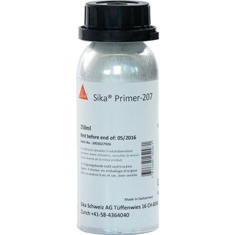 Primer 207 lösemittelhaltig schwarz 250ml Dose SIKA (1/2)