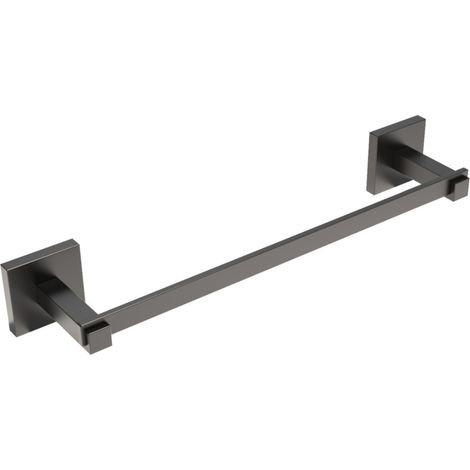 PORTA ASCIUGAMANI MOD. TREND- Nero opaco cm 35xh.5x7,3- METAF- pezzi 1