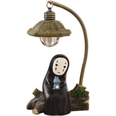 Veilleuse No Face Man Table Chi Chihiro Goodnice - Lampe de nuit décorative pour chambre, personnage mystérieux, éclairage doux, ambiance apaisante, modèle générique (1/5)