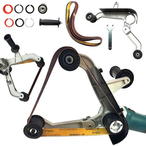 Accessorio per la levigatura di tubi Glob Tools per nastro GT01-00 da 40x760 mm. (1/5)