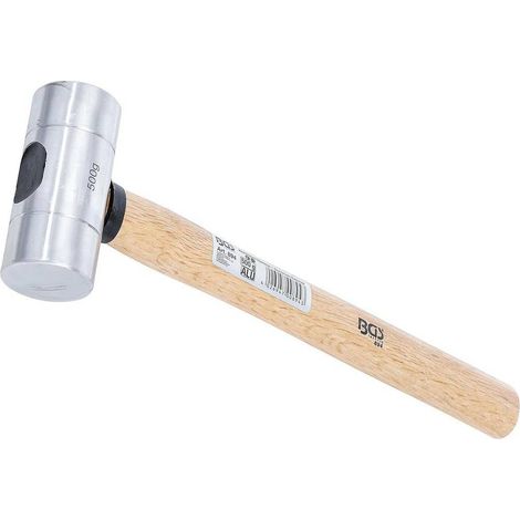 Marteau en Aluminium D.45 mm - 500 g - Léger et Résistant pour Travaux Précis, Pro - D-Work (1/5)