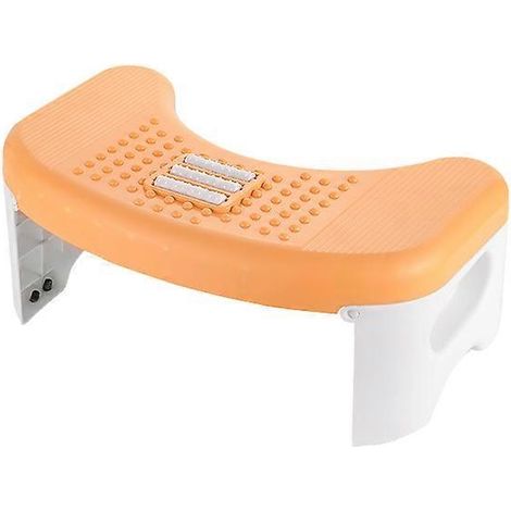 Tabouret de toilette - Tabouret de toilette pour s'accroupir, supportant jusqu'à 159 kg, convient aux enfants, adultes, seniors et femmes enceintes. (1/5)