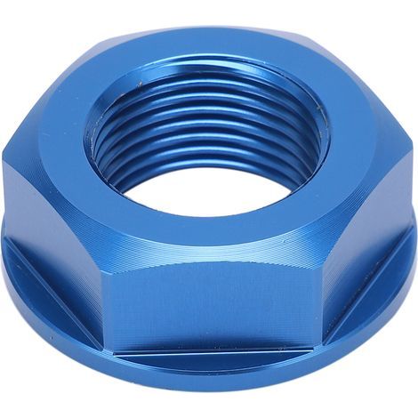 Écrou d'essieu de roue arrière de moto M20xP1.5, remplacement en aluminium pour Yamaha YZ125/YZ250 1999 – 2021bleu (1/5)