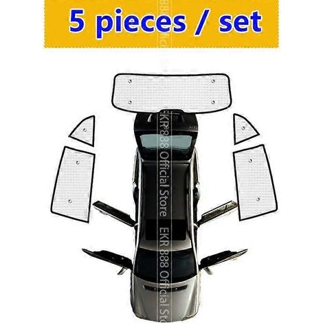 Pare-soleil intégraux pour Hyundai Creta Cantus SU2 2020-2023 (2022) - Protection solaire anti-UV pour vitres et pare-soleil arrière (1/5)