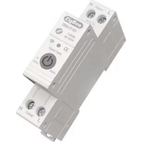 Tuya ZigBee intelligenter Leistungsschalter mit Wiedereinschalttimer für (1/5)