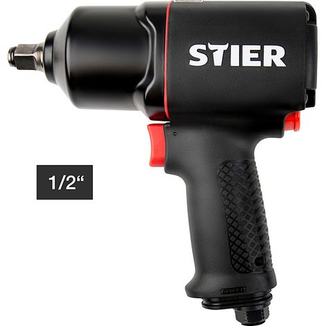 [GEBRAUCHT] B-Ware Stier Schlagschrauber 17 Bs Druckluft Werkzeug 1.756 Nm 1/2''  Antrieb Werkstatt