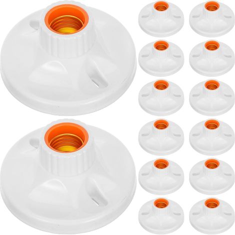 Douille De Lampe E27 à Vis 250v En Bakélite 120mm, Douille à Visser Résistante Pour Réparation Suspendre Diy, Lot De 24 Pièces Pour Usage Électrique Domestique (1/5)