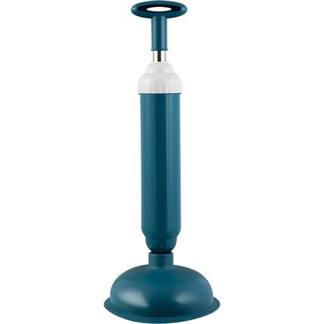 Déboucheur de canalisation bleu, déboucheur en caoutchouc, déboucheur à forte aspiration, accessoires de nettoyage de canalisations, déboucheur de toilettes, pour déboucher les canalisations de la sal (1/5)
